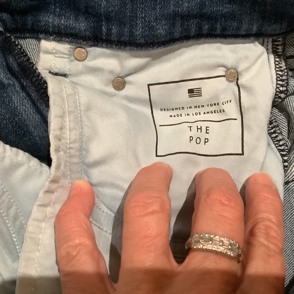 AYR The Pop Jeans, Straight Leg Frayed Hem, 30 Short - Picture 8 of 14